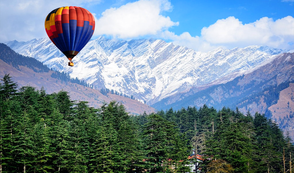 Hot Air Balloon in Manali