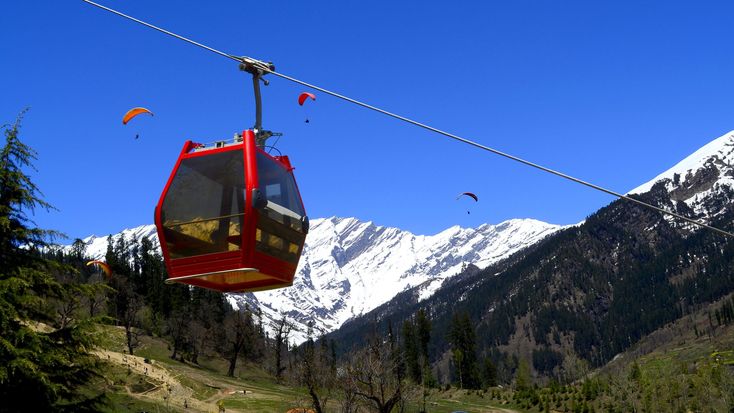 Cable Car Ride in Manali