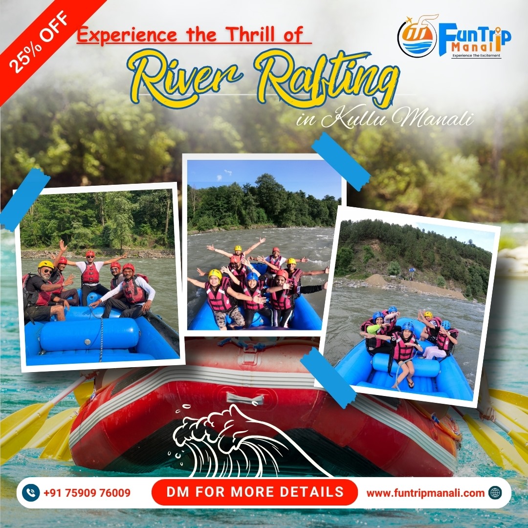 Paragliding & River Rafting Combo Package in Manali