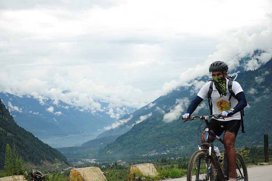 Cycling in Manali